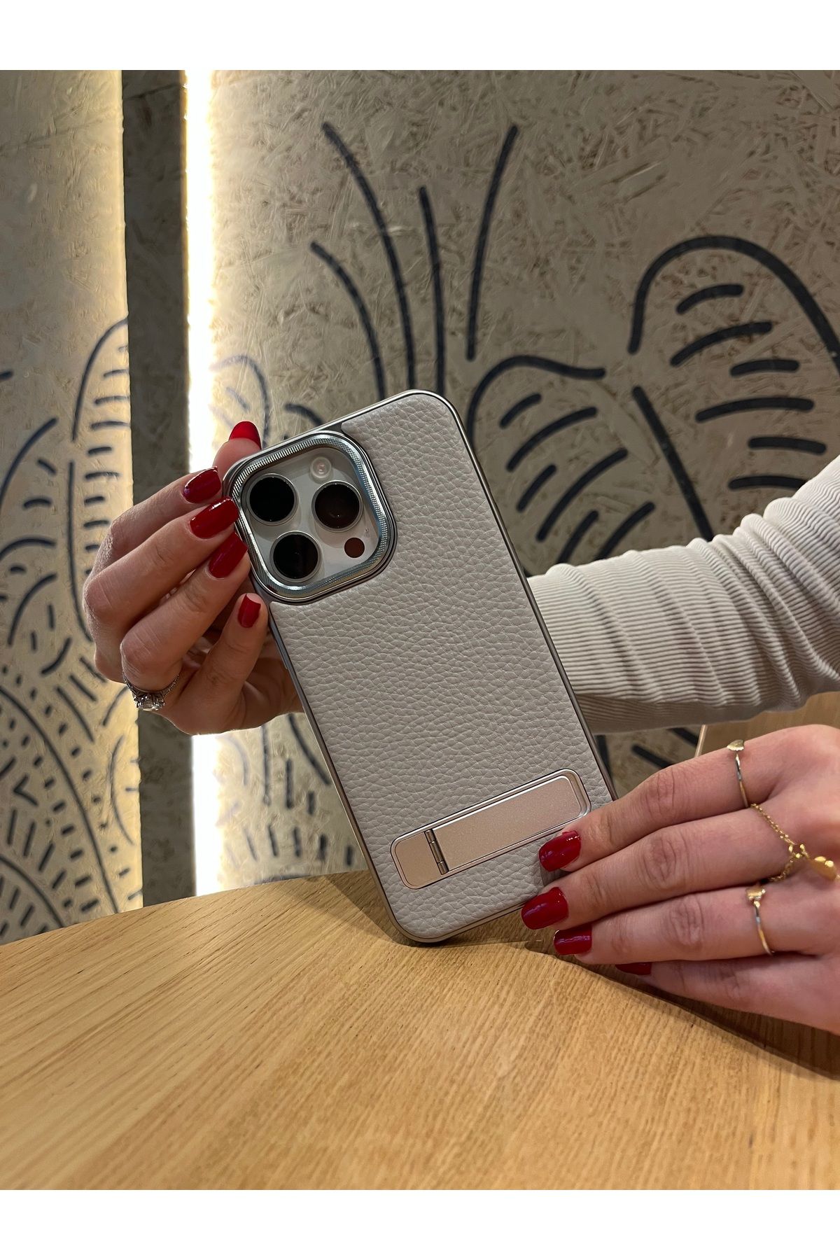 Mois Case İPhone 15 pro max Asil Deri