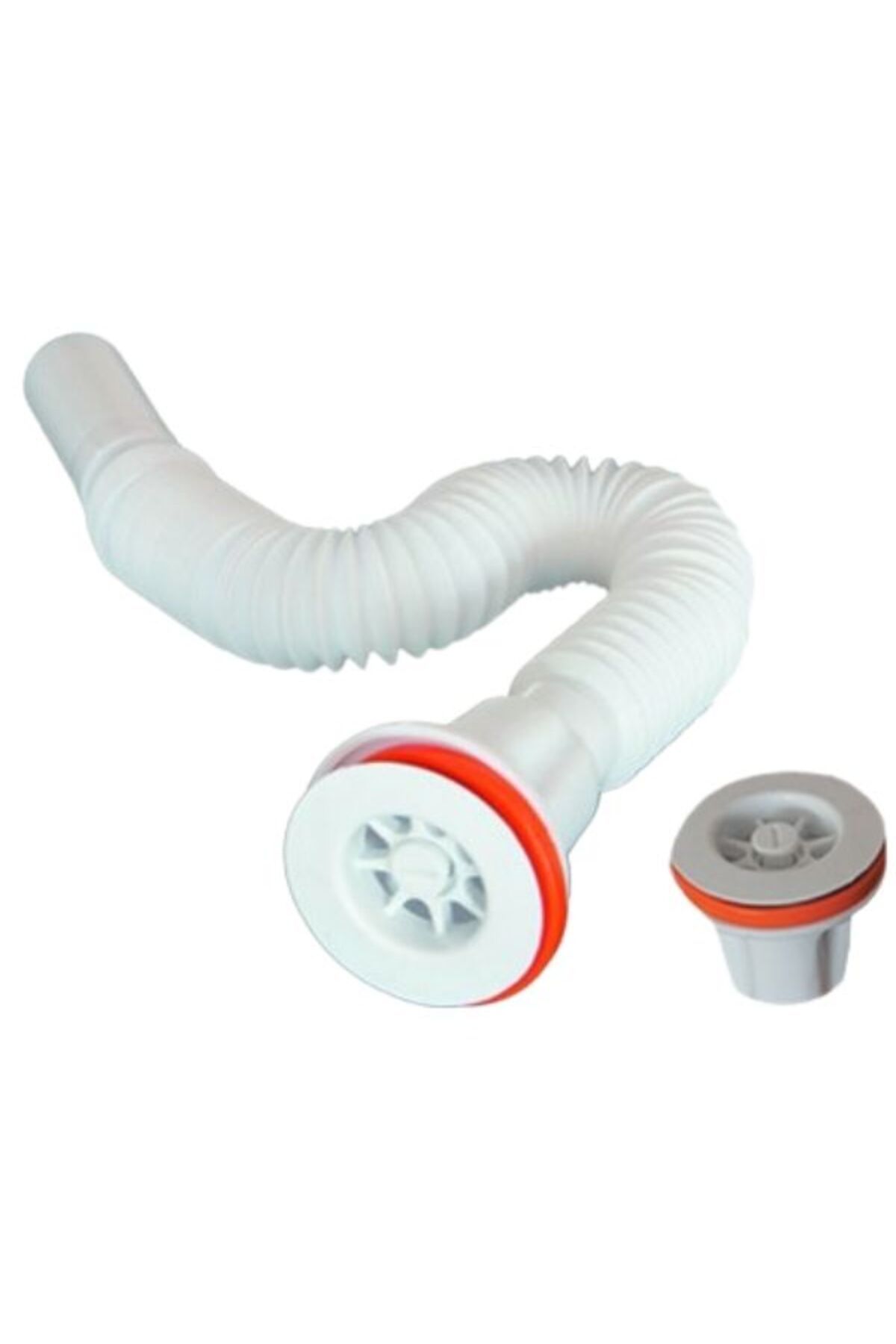 Piyasa KÖRÜKLÜ PLASTİK KAFALI SİFON