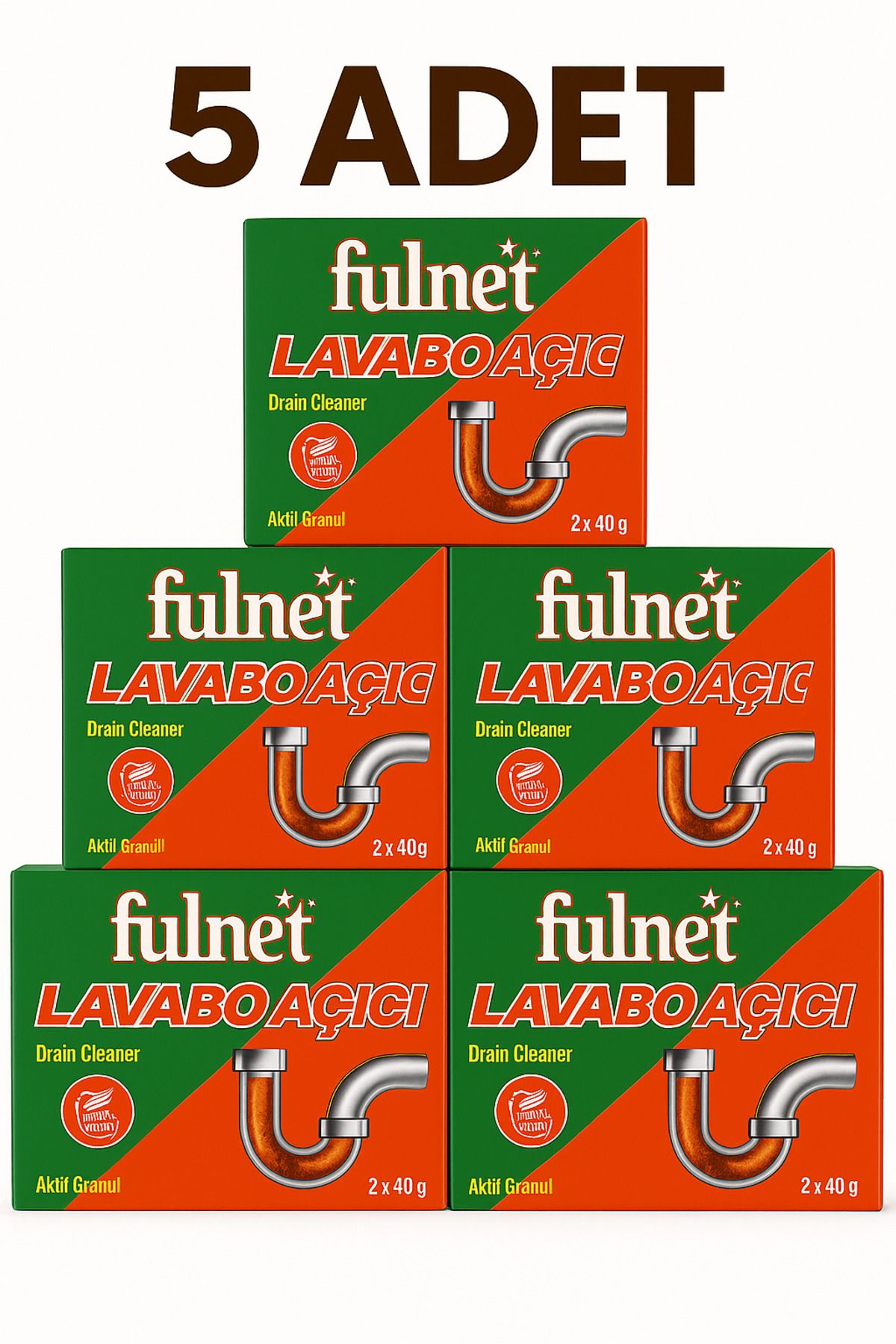 DERMASTUDİO Fulnet Lavabo Açıcı *5 ADET