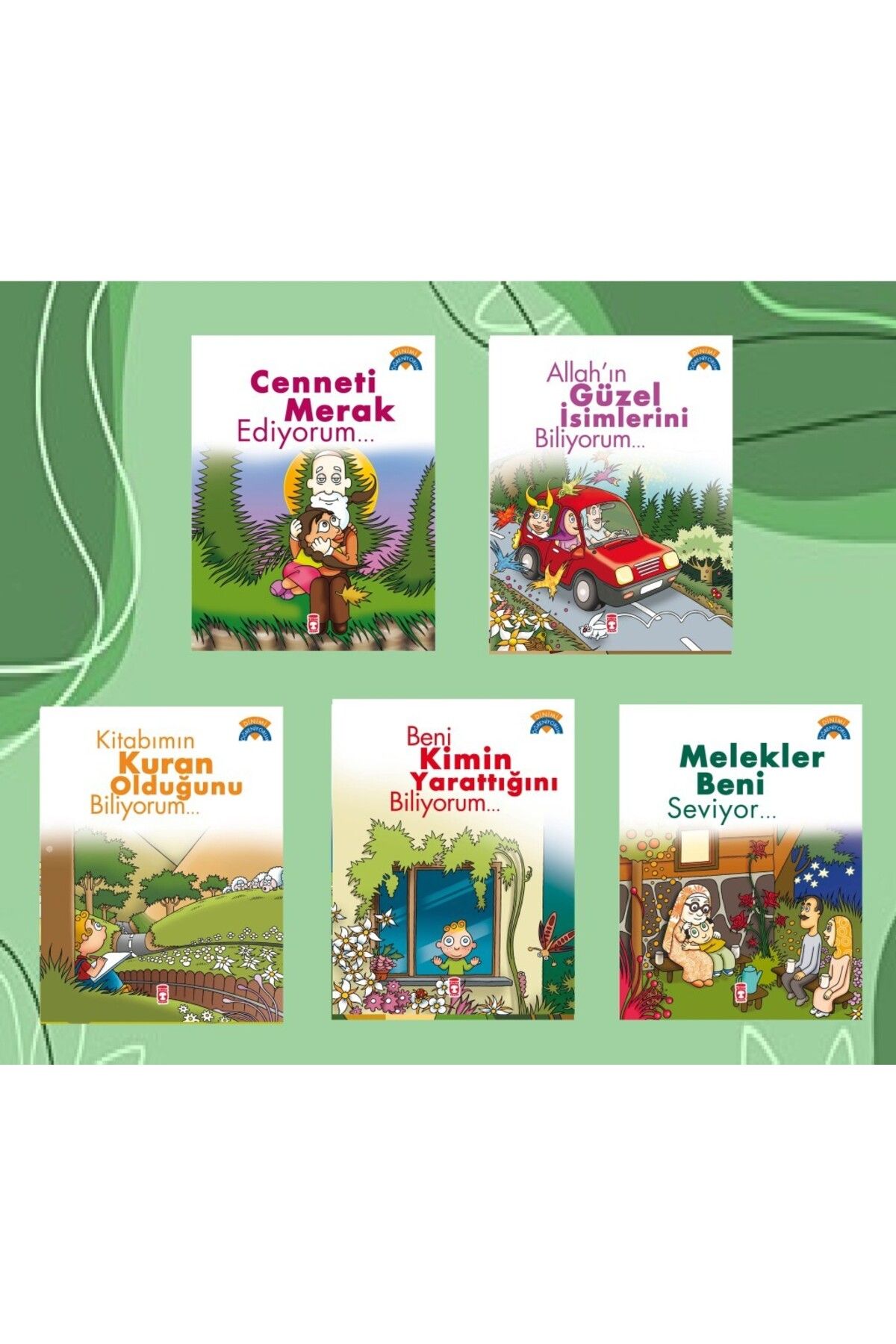 Timaş Çocuk Çiğdem Özmen Dinimi Öğreniyorum Seti (5 Kitap)