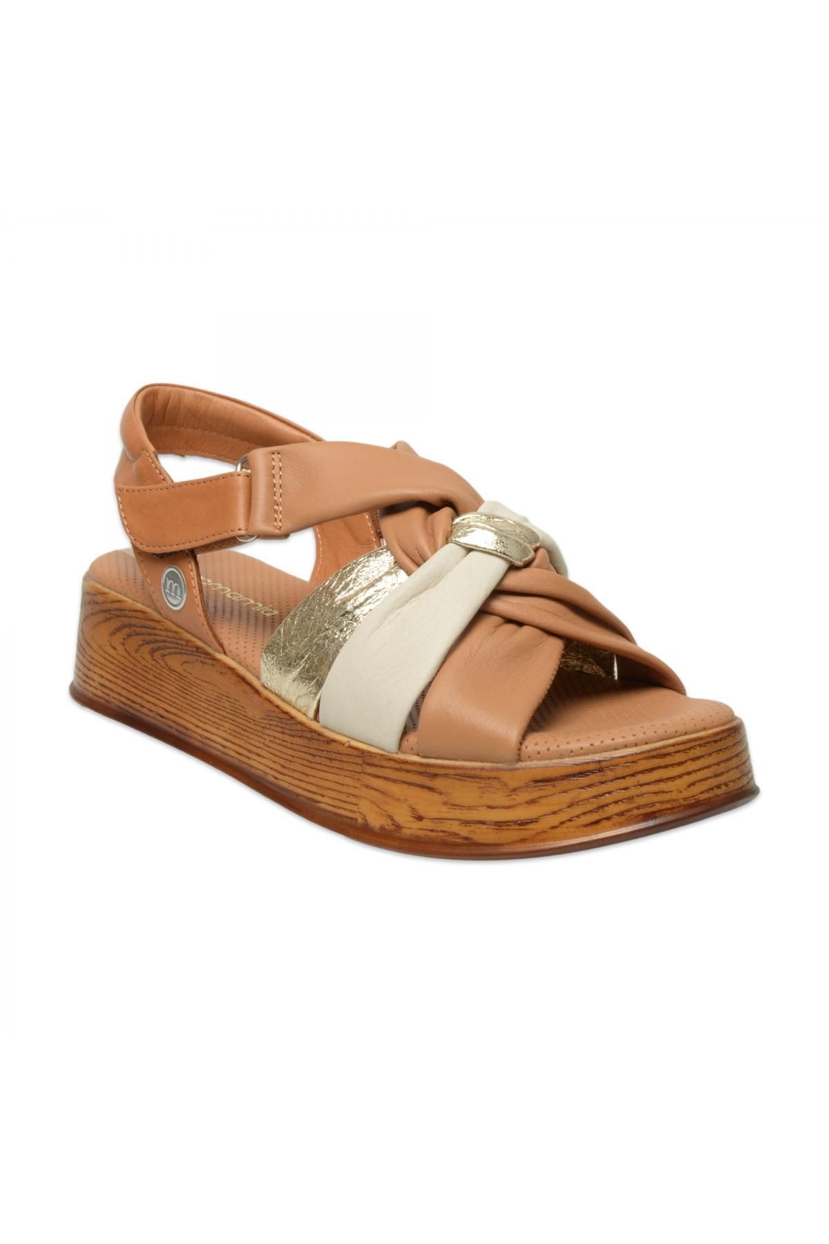 Mammamia D25Ys-5115Z Günlük Taba Kadın Sandalet
