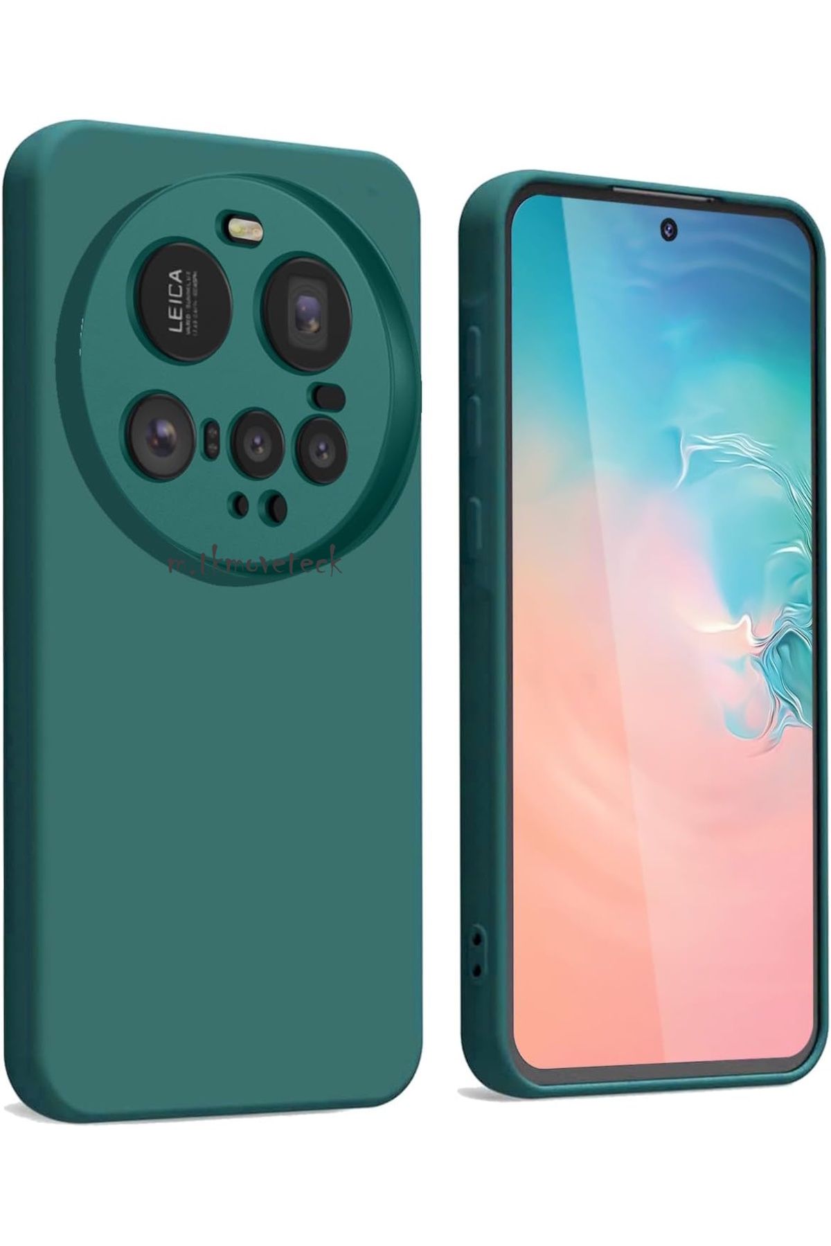 m.tk moveteck Xiaomi Mi 15 Ultra Kılıf Lansman Kamera Korumalı içi Kadife Yumuşak Renkli Silikon Mat Hisli Kapak