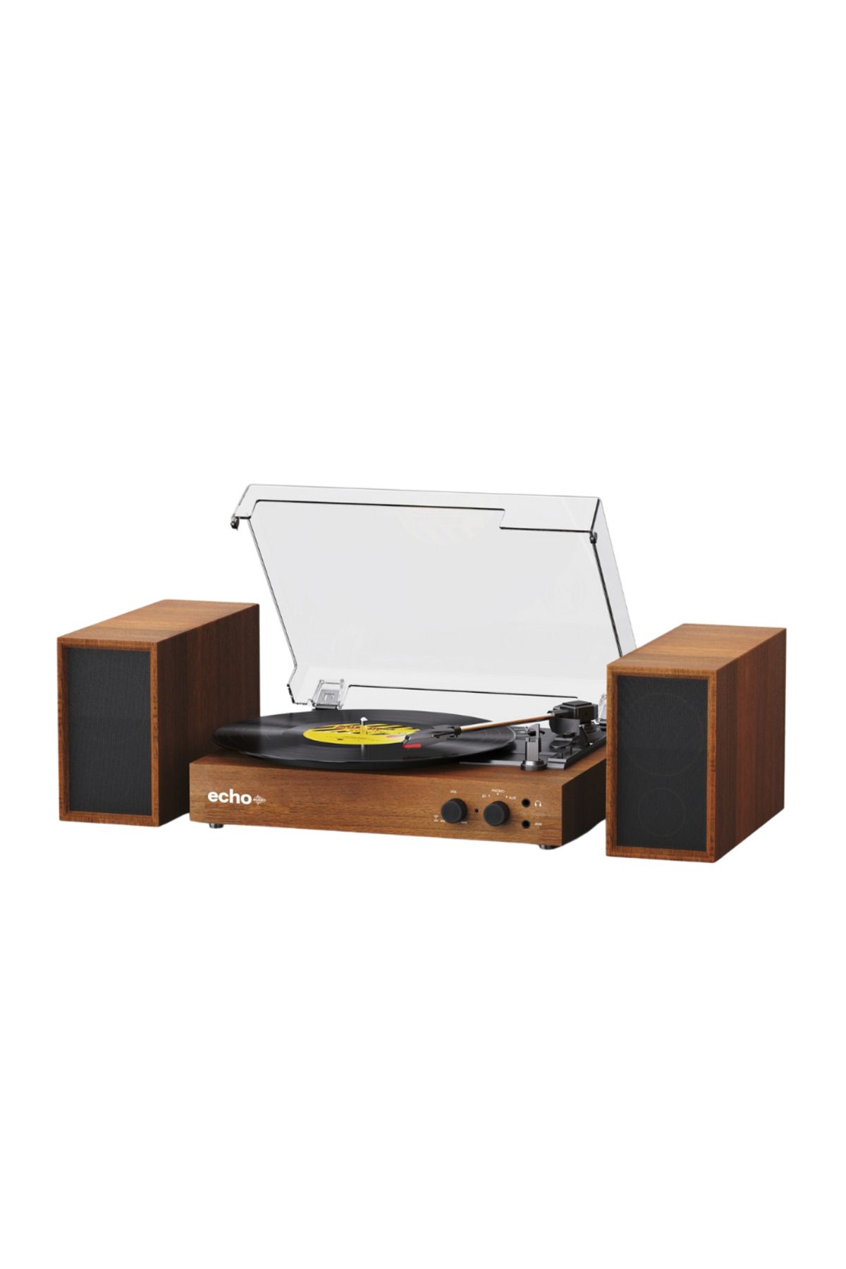 Echo Audio-Frankie Bluetooth Record Player with External Speakers 1