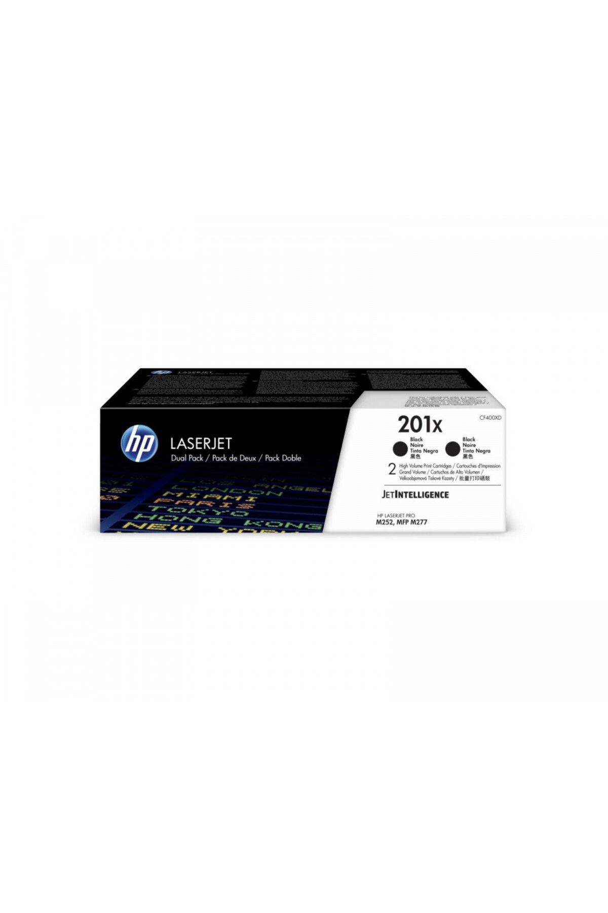 HP-Pachet Cartuse Toner Originale HP 201x / CF400XD, Negru, 2x 2800 pagini 3