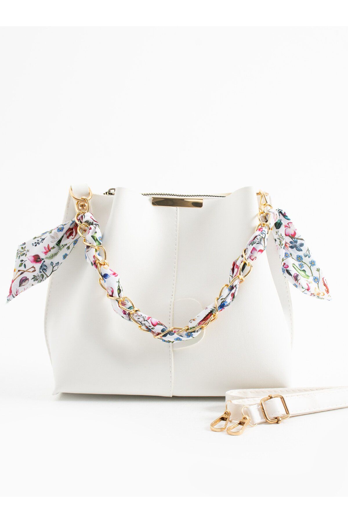Judour Bags Omuz Çantası - Beyaz - Judour Bags