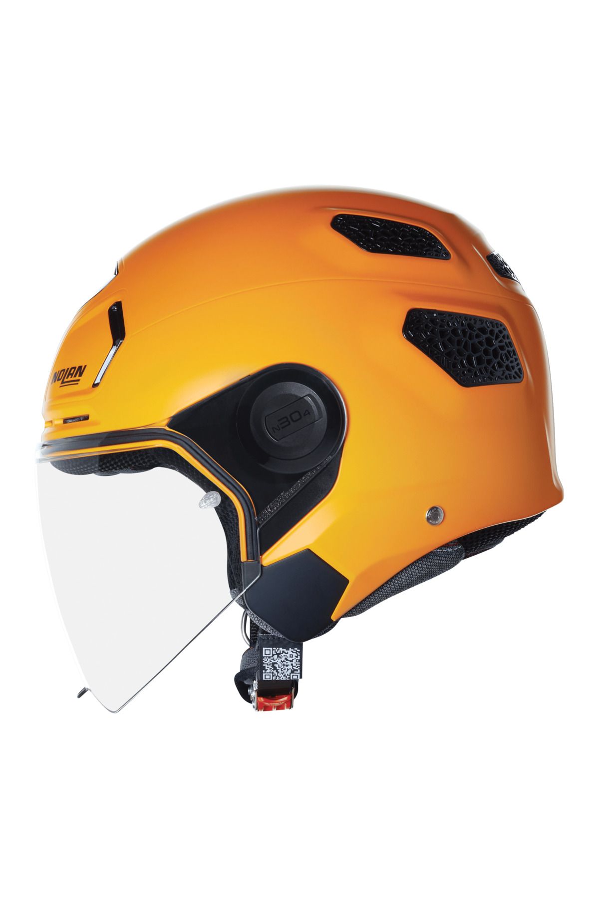 Nolan N30-4 T CLASSICO 310 CAMLI YARIM KASK METAL TURUNCU