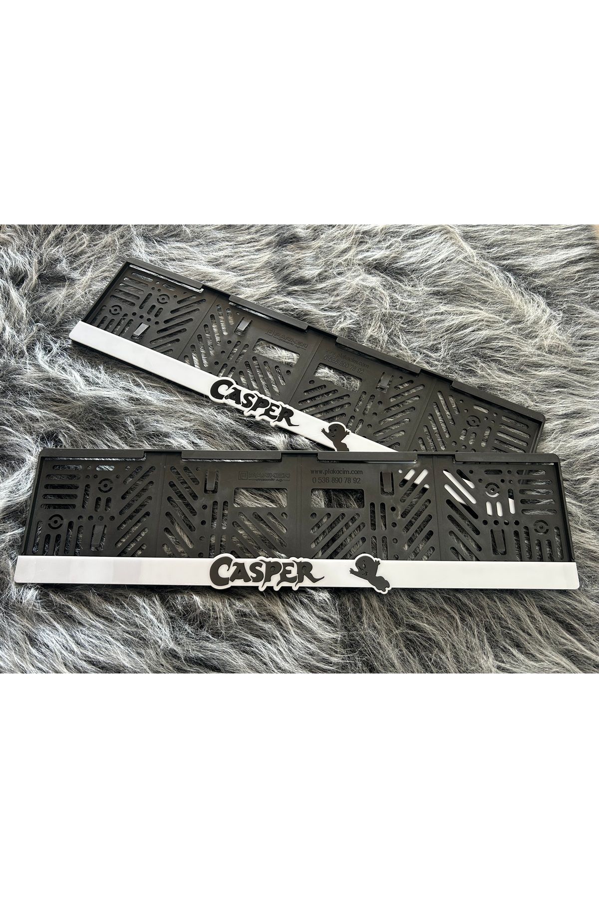 MERLINS OTO Merlins 3D Kabartmalı Pleksi Oto Plakalığı