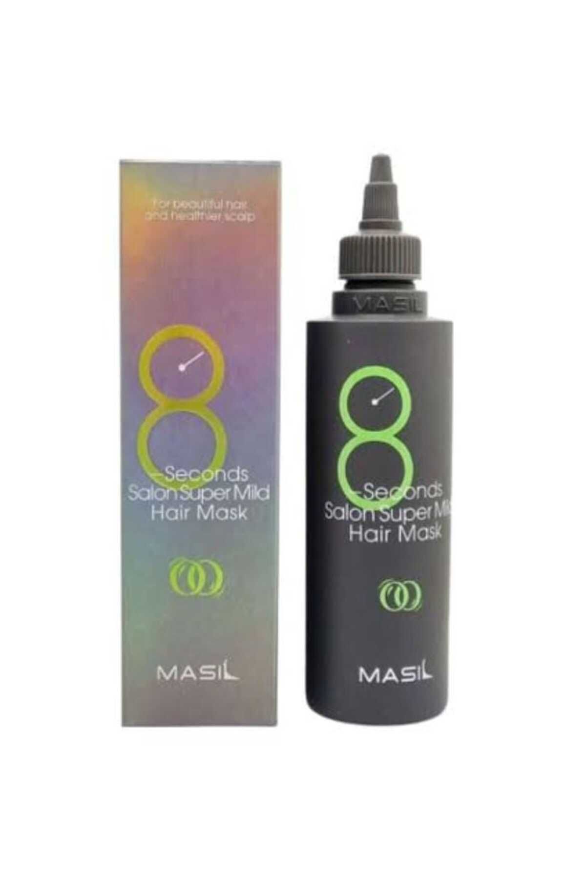 MASIL Zayıf saçlar için yenilenen maske Masil 8 Seconds Salon Super Mild Hair Mask, 100ml
