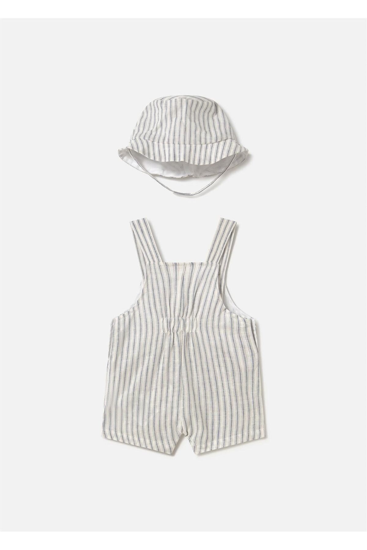 Mayoral Erkek Bebek Baskılı Şapkalı Tulum Krem 1601 fotoğrafı 2 (önizleme)