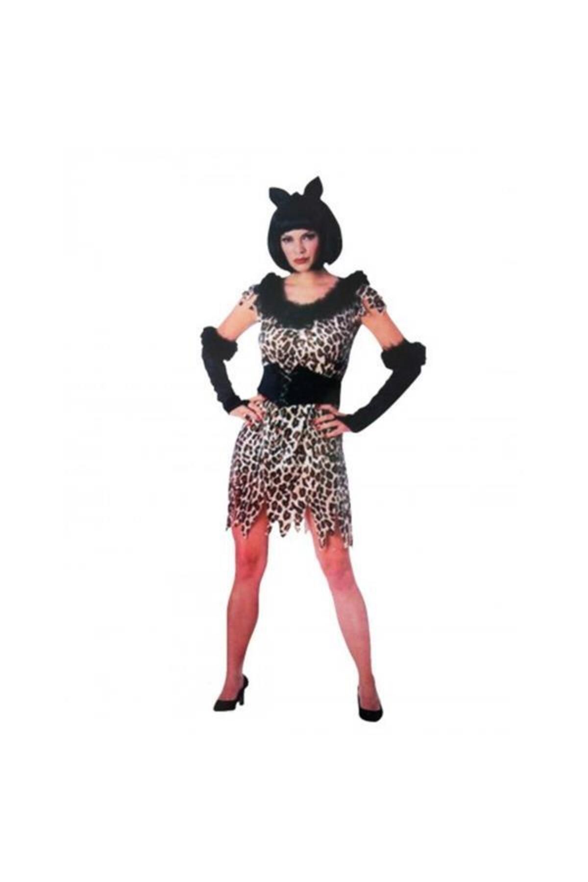 Modafiks Yetişkin Leopar Kostümü