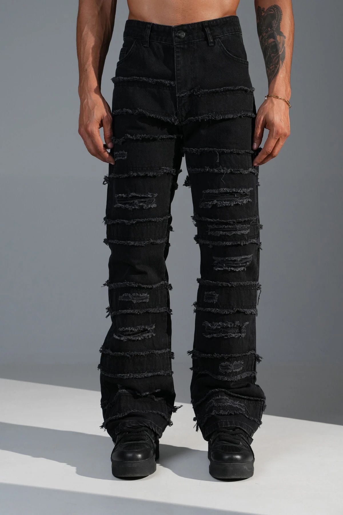İkao Regular Fit Flare Kot Pantolon