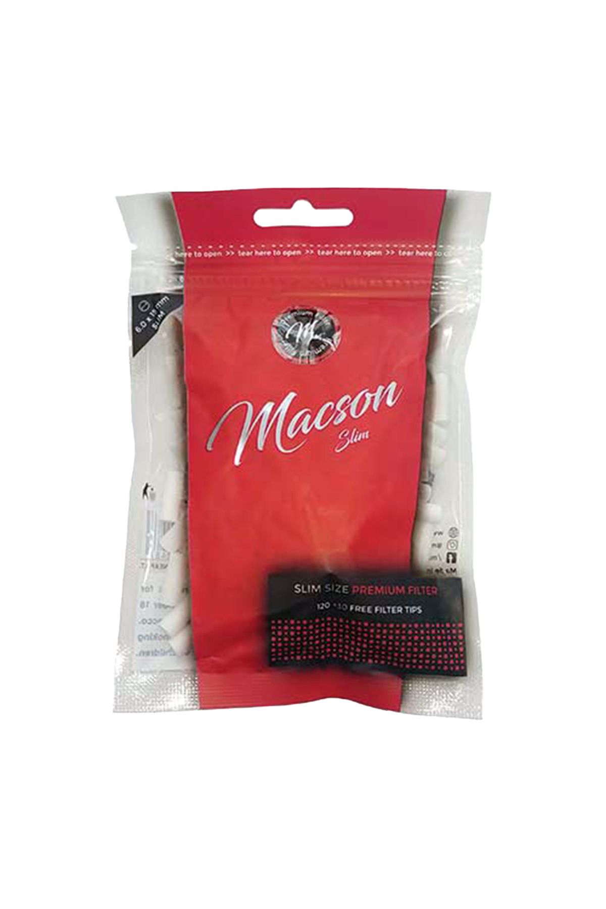 MACSON Slim 6mm Sünger 20li Paket 1 Paket