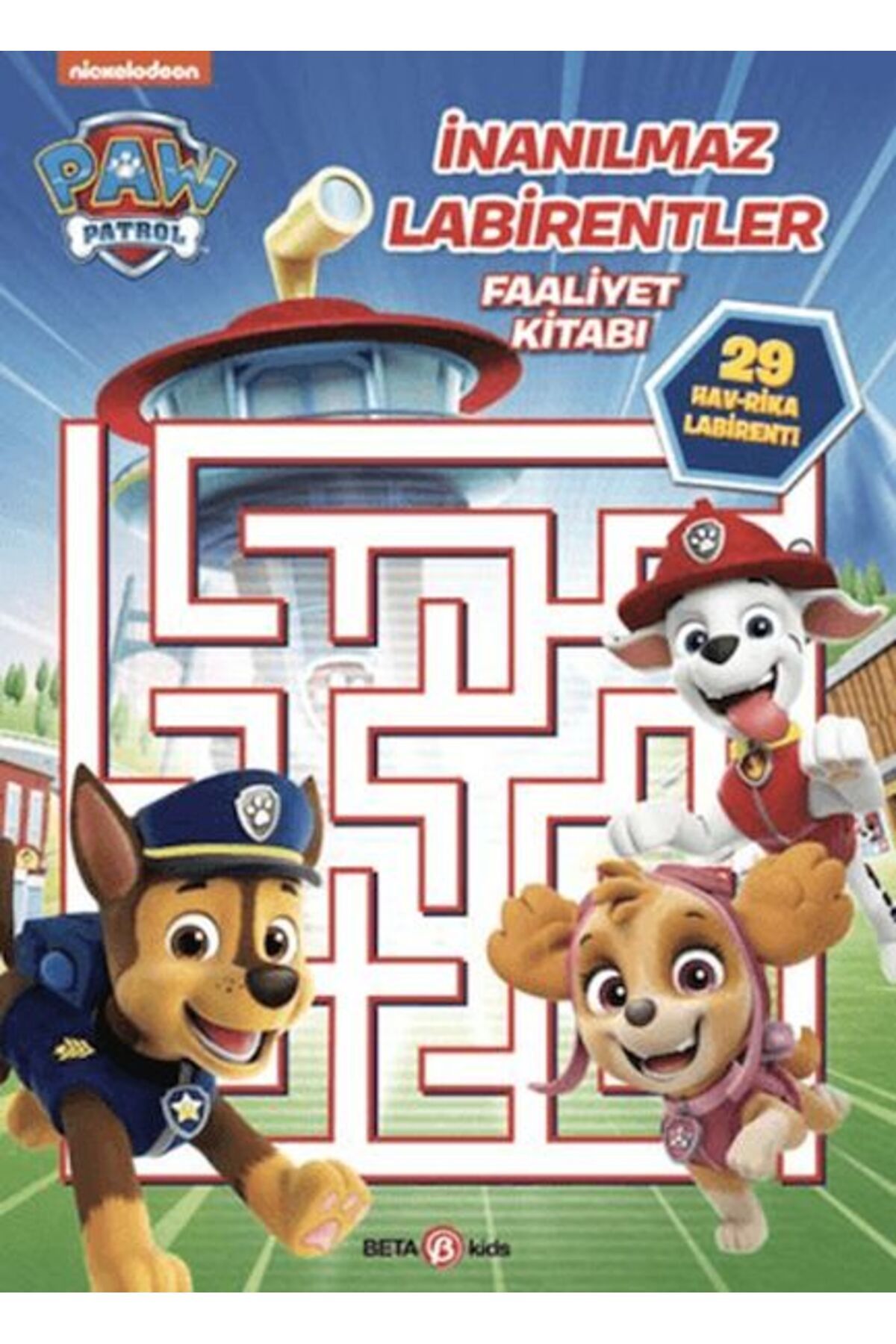 BETA byou Paw Patrol - İnanılmaz Labirentler Faaliyet Kitabı