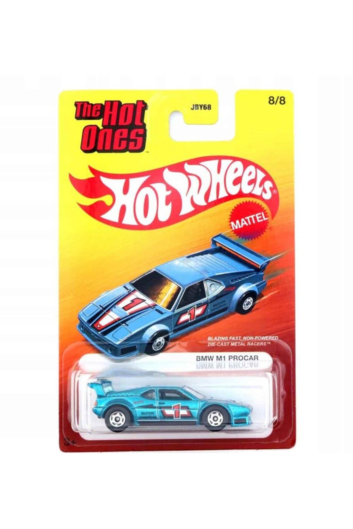 HOT WHEELS The Hot Ones Die Cast Tekli Arabalar Jby76 Bmw M1 Procar
