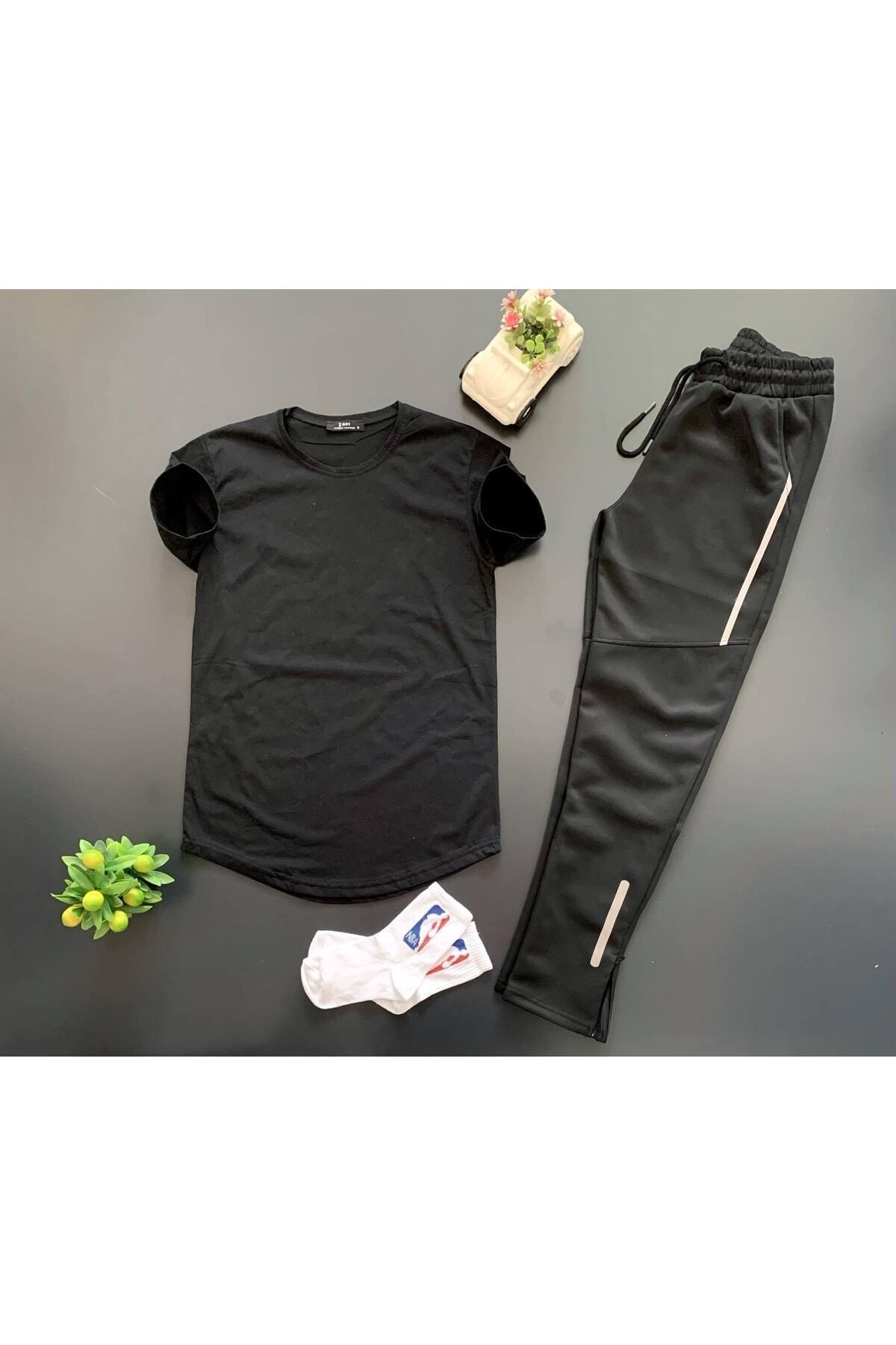exans moda Skubaesofman-beyaz-siyah Tshirt