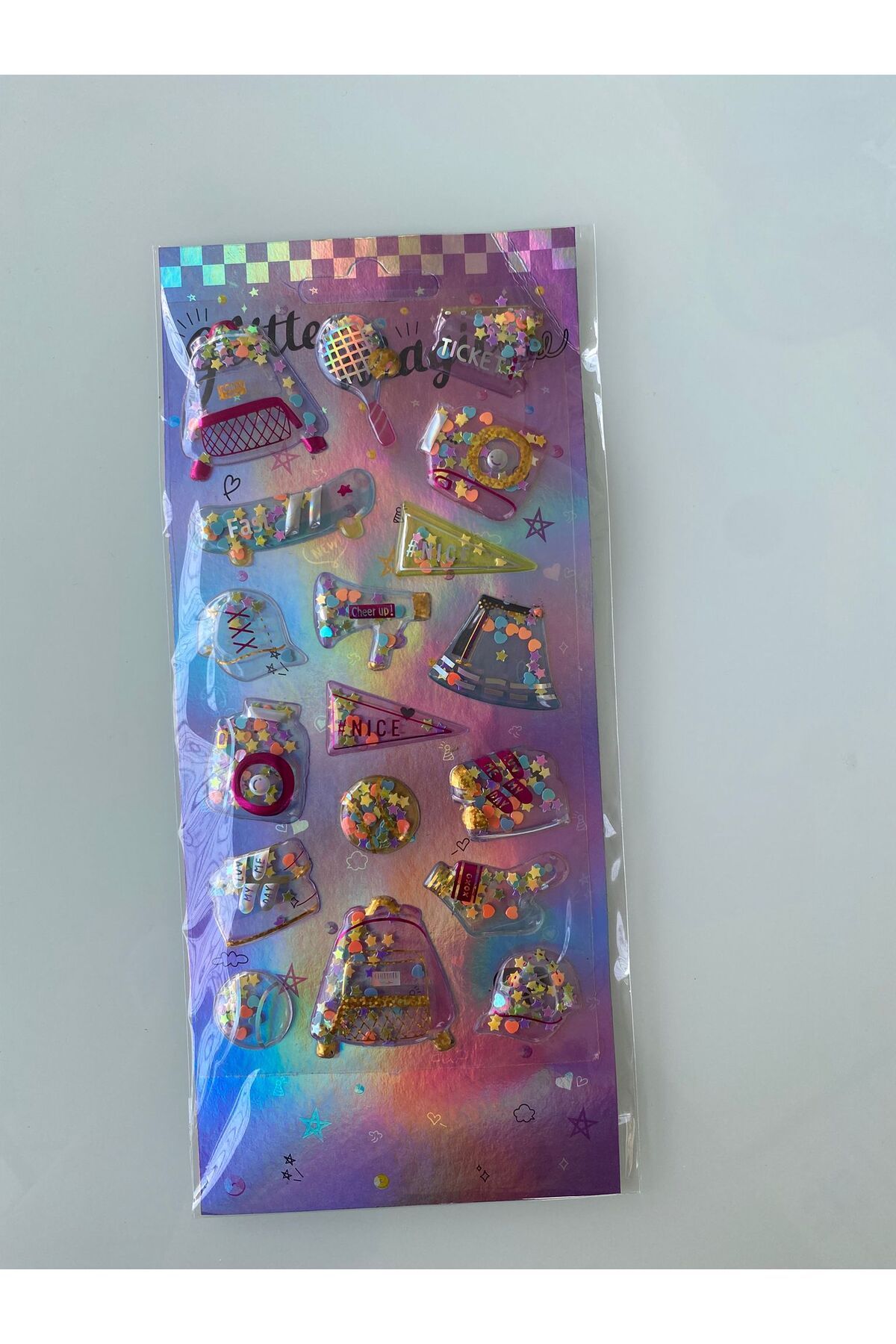 ŞİMŞEK BİJUTERİ PULLU YAPIŞTIRMA STİCKER