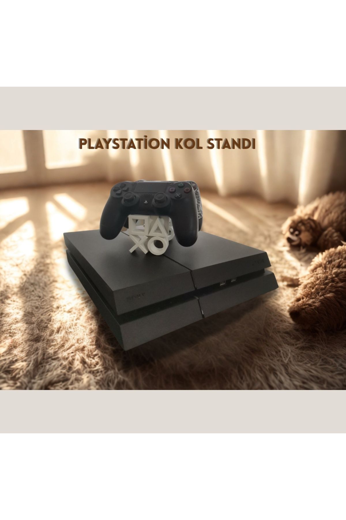Hediyem Senin İçin Playstation Dualshock Standı | PS4 | PS5 | Oyun Kolu Standı