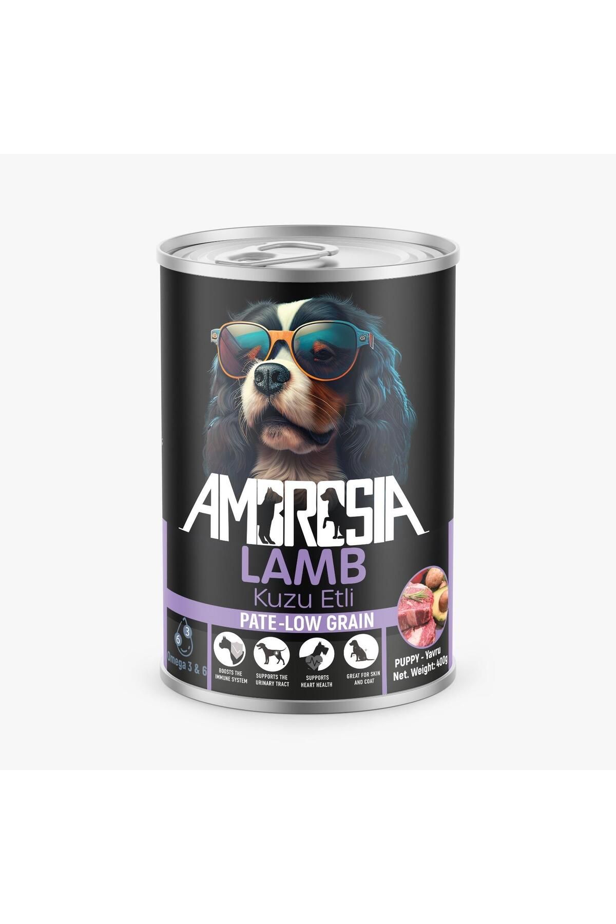 Ambrosia AMBROSİA KUZU ETLİ YAVRU KÖPEK MAMASI 36 ADET