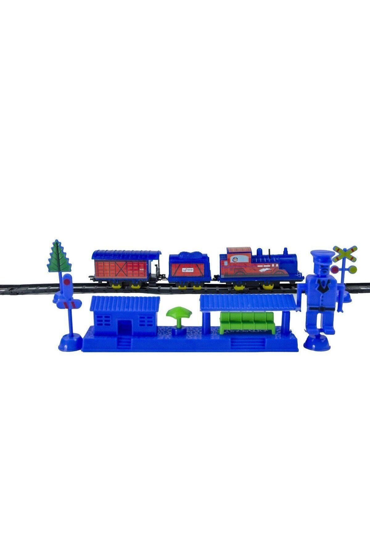 Aymir Ticaret 020002 İstasyonlu Tren Kırmızı -UJtoys