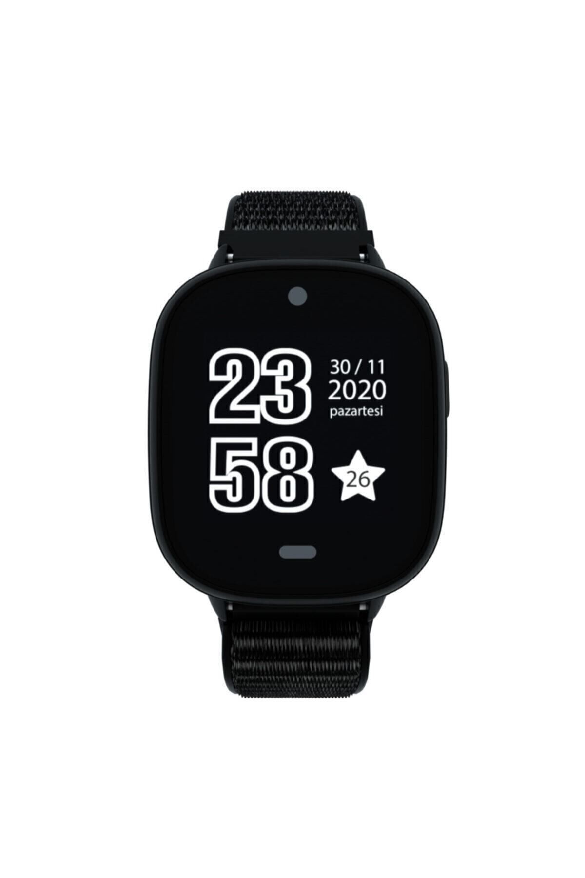 Vision Akıllı Saat Siyah GPS Watch 46 - 50 mm (Yerli Üretim)