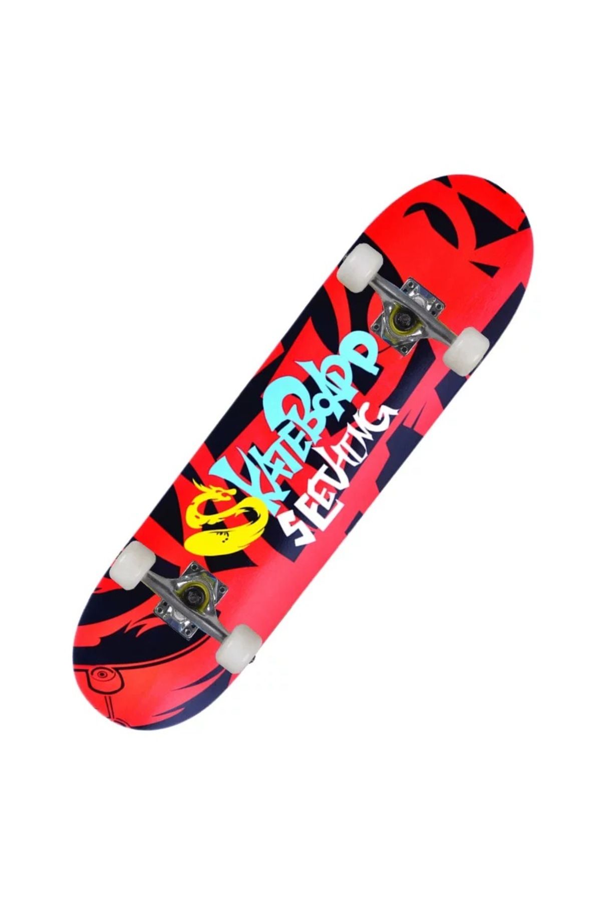 Sportface SF-SC04 Street Style Desenli Kaykay STD KIRMIZI-SİYAH