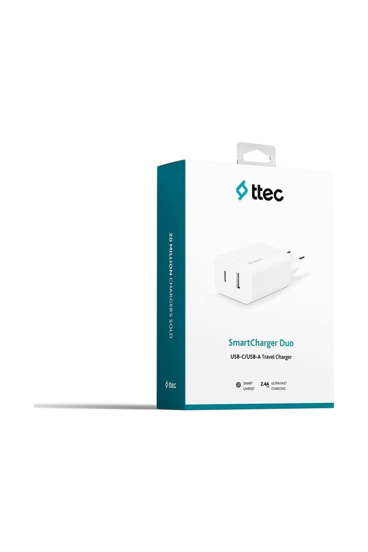 ENS TEKNOLOJİ VE AKSESUAR Ttec Smartcharger Duo 2SCS25B Seyahat Şarj Aleti