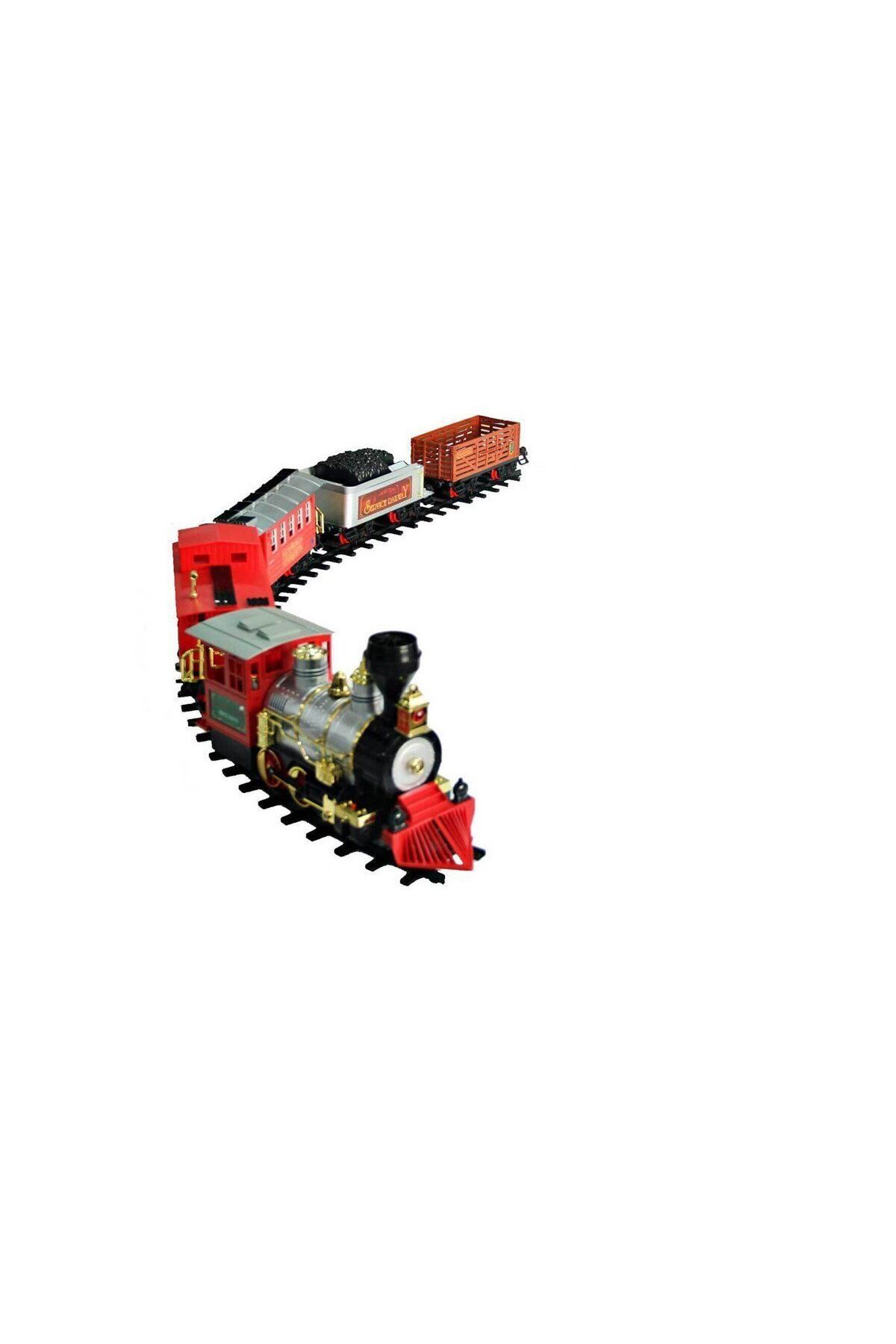 Aymir Ticaret 1555 Klasik Tren Seti Sesli ve Işıklı 35 Parça