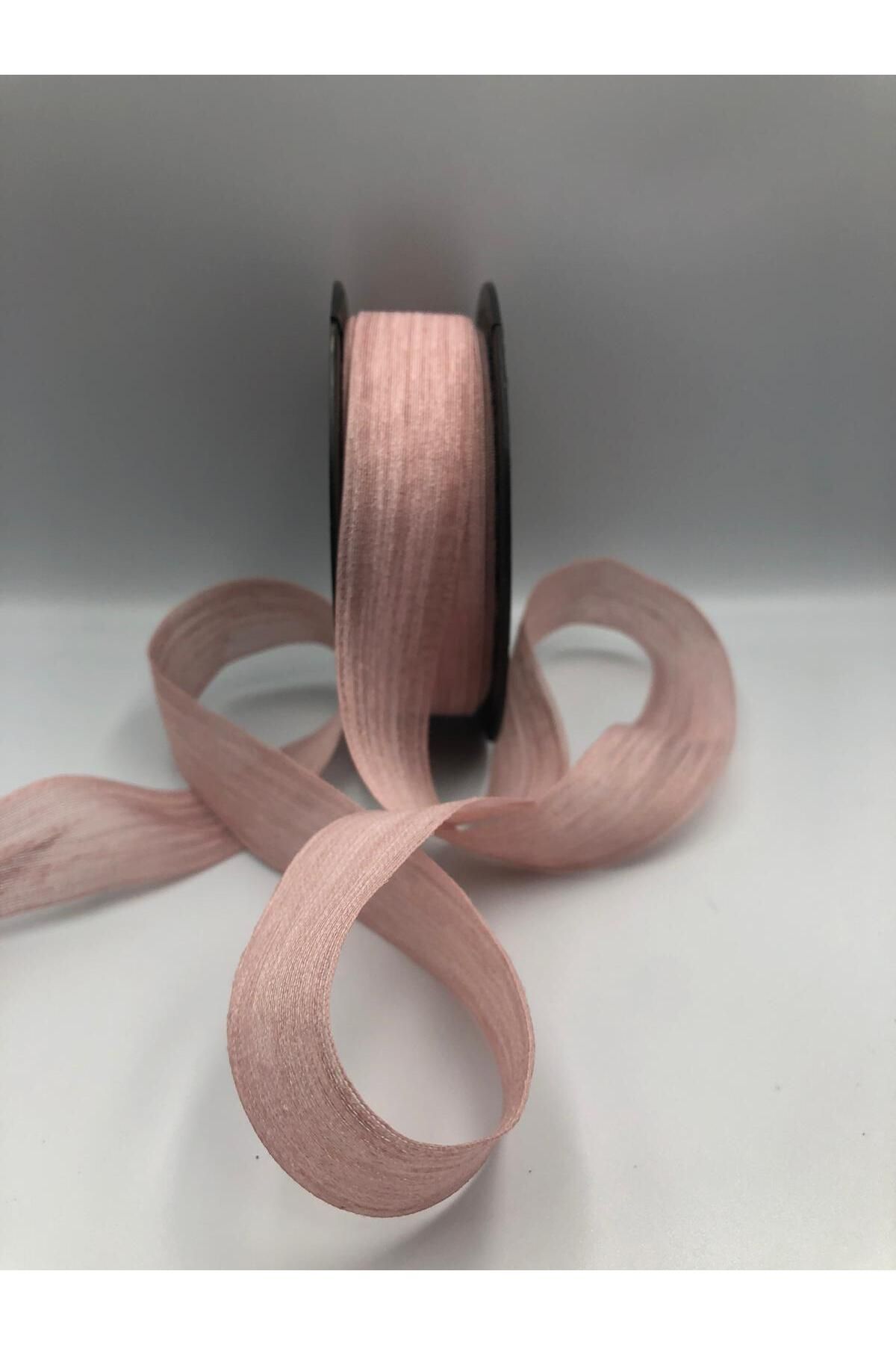 DUCK HOBY 20 mt Keten Kurdele Nopeli 25 mm Bohça Süsleme Çeyiz Gelin