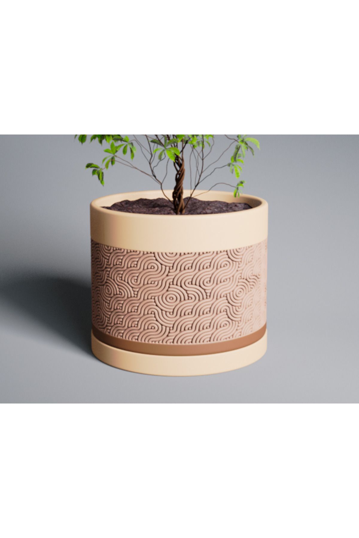 Mekanikcim Ramen Planter – 3D Baskı Noodle Saksı