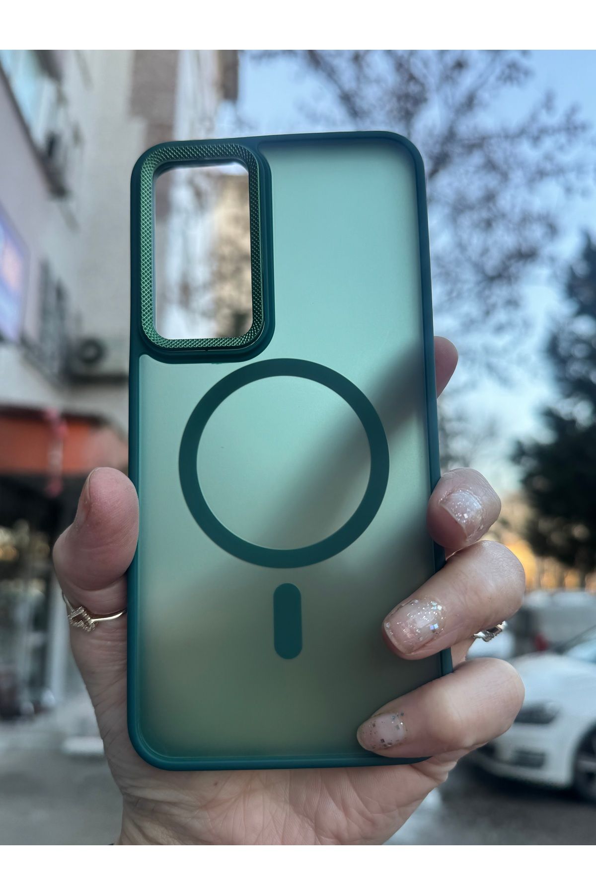DÜNYA AKSESUAR Samsung Galaxy A16 Mat Darbe Önleyici Tam Koruma Silikon Kılıf