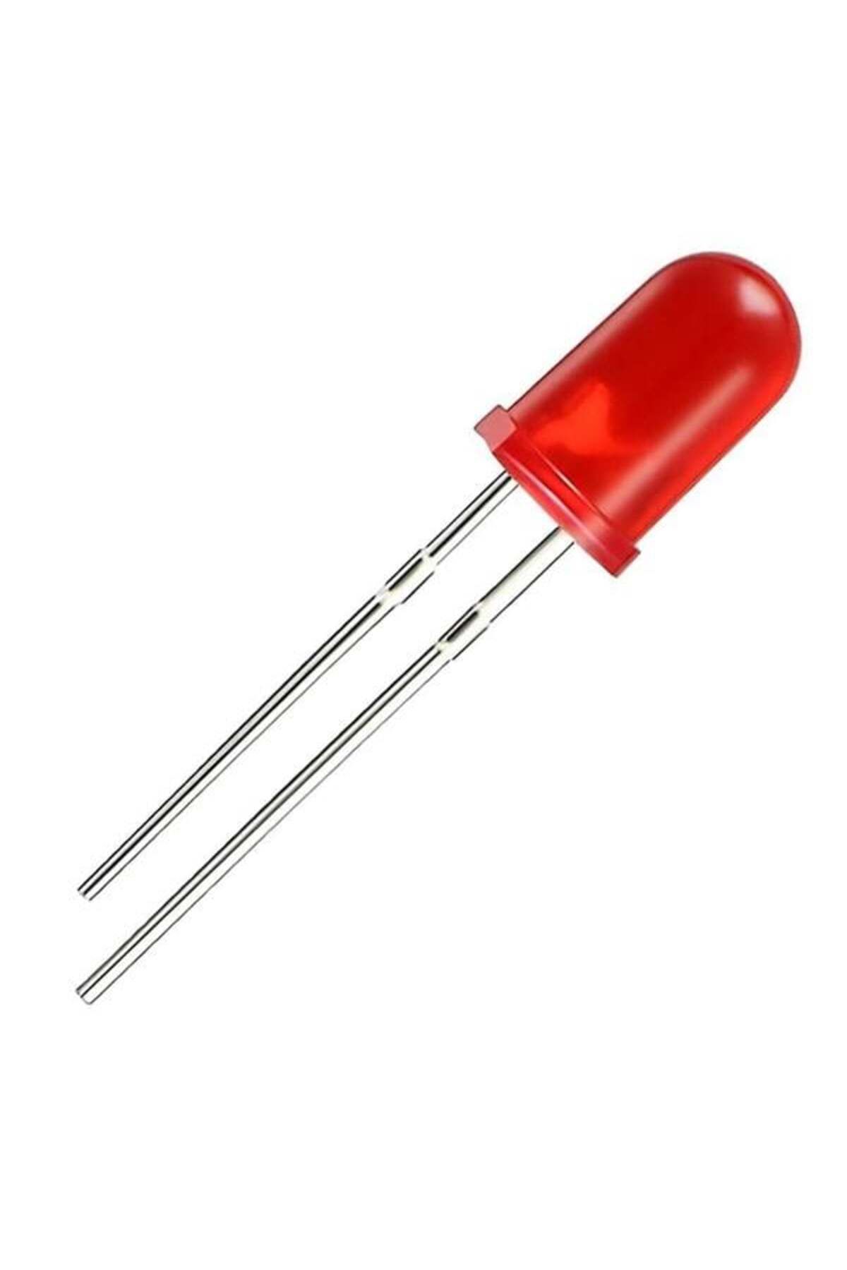 ÖYKÜ VE YİĞİT Halmet Mantar Led 5Mm Kırmızı