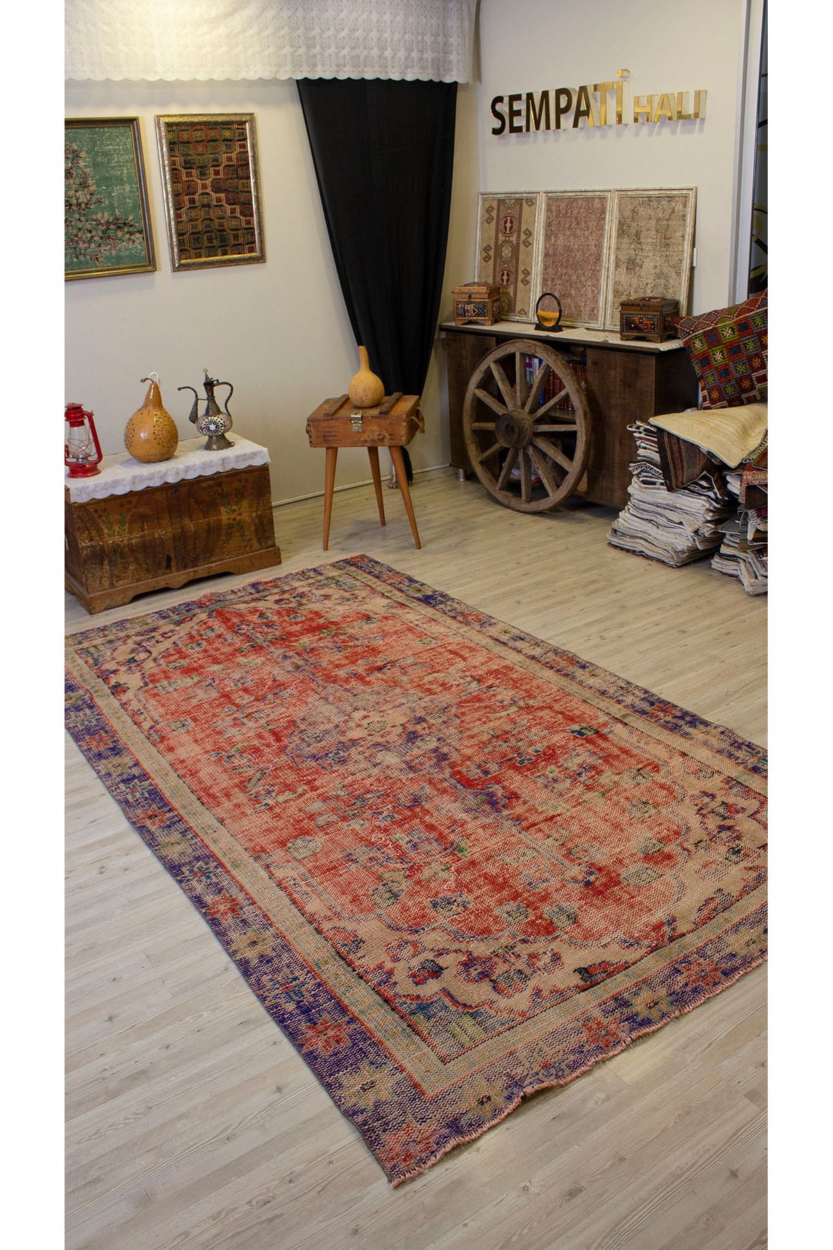 Sempati halı Zarif ve Şık Vintage Halı 166x284 cm 10504