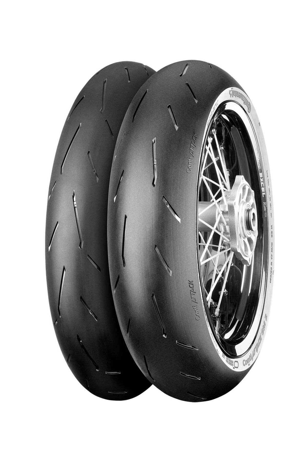 Continental Set 120/70ZR17 ve 150/60ZR17 ContiAttack SM 2 Ön Arka Takım