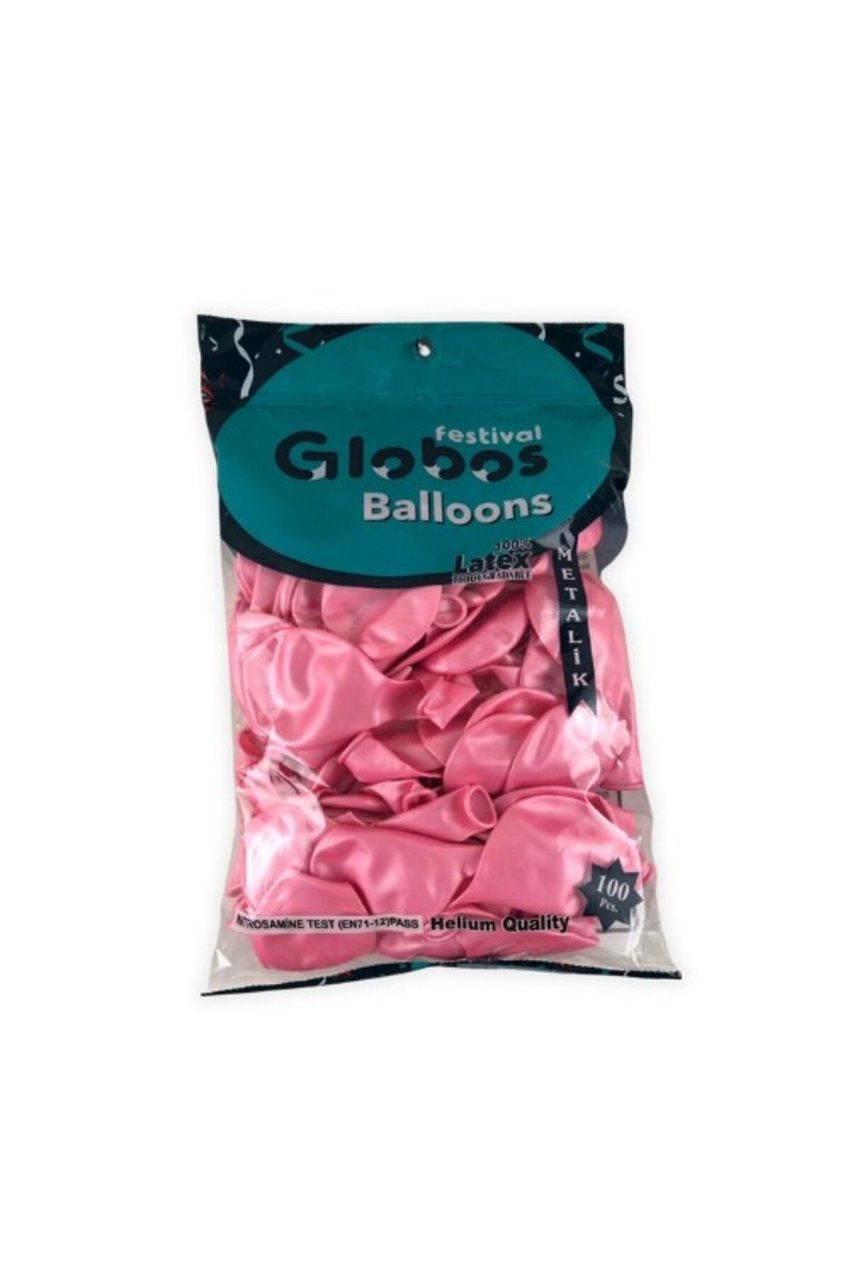 GLB METALİK BALON 12 INÇ (30 CM ÇAP) 100'LÜ PAKET