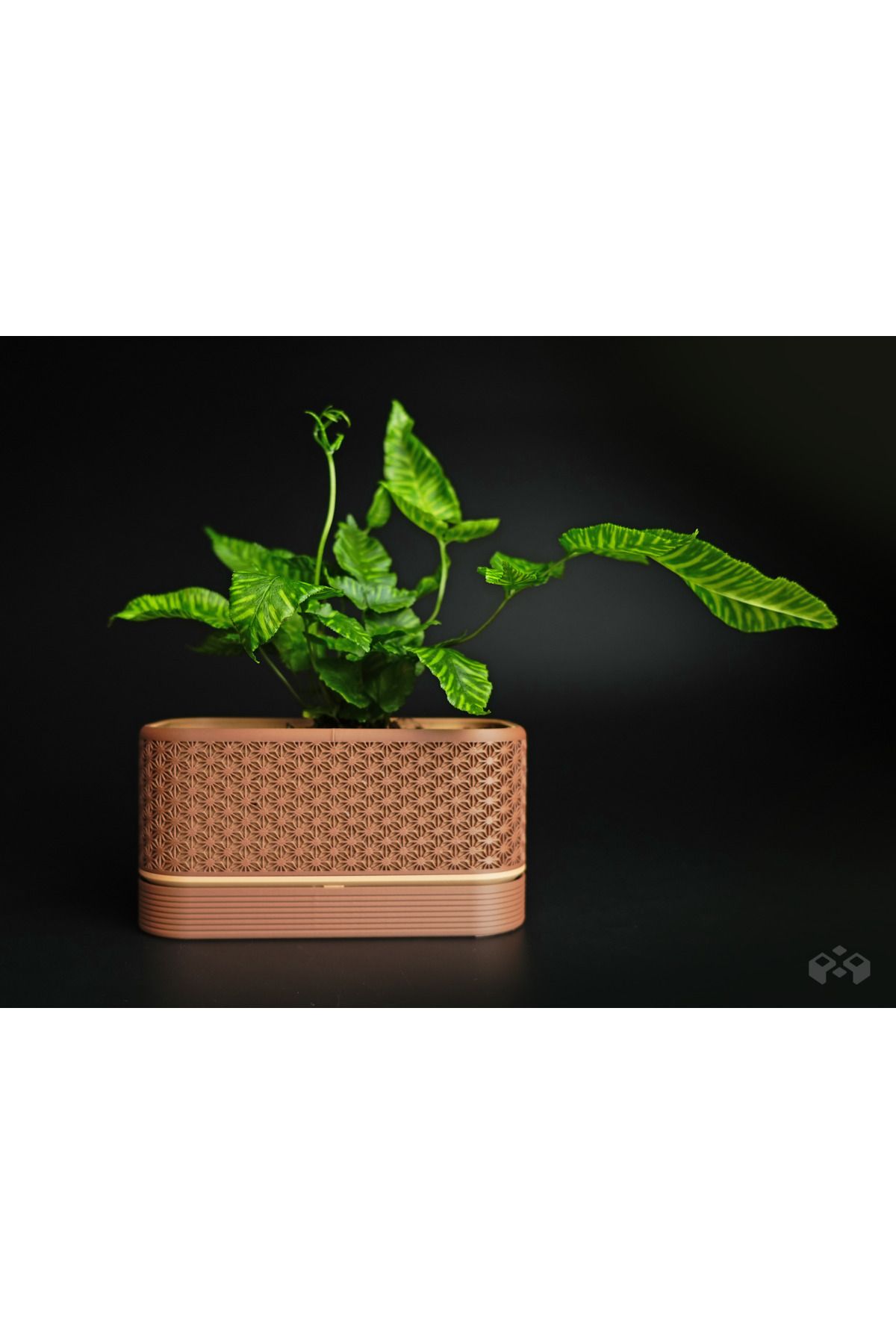 Mekanikcim Komori Planter – Kumiko Desenli Otomatik Sulamalı Saksı