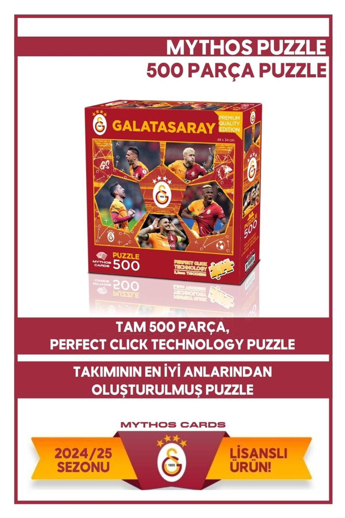 Galatasaray TAKIM 500 PARÇA PUZZLE