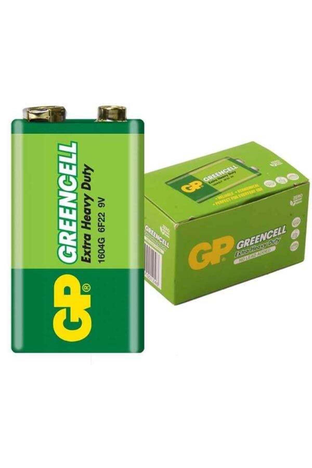 Modafiks GP 1604G-B Greencell 9 Volt Pil (10'Lu Paket)