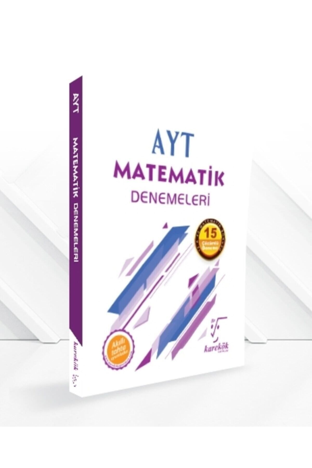Kida Kitap Yeni Müf. Karekök Yayınları AYT Matematik Denemeleri (15 Çözümlü Deneme)