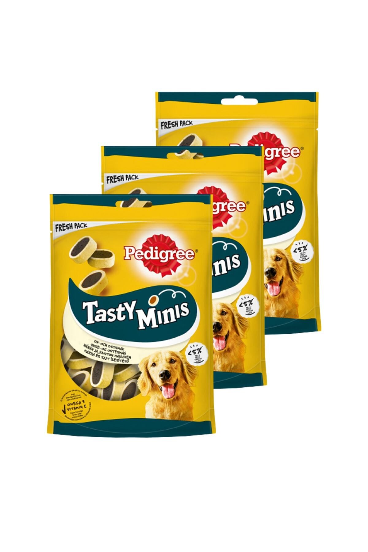 Pedigree Tasty Minis 140g Köpek Ödül Maması X 3 Adet
