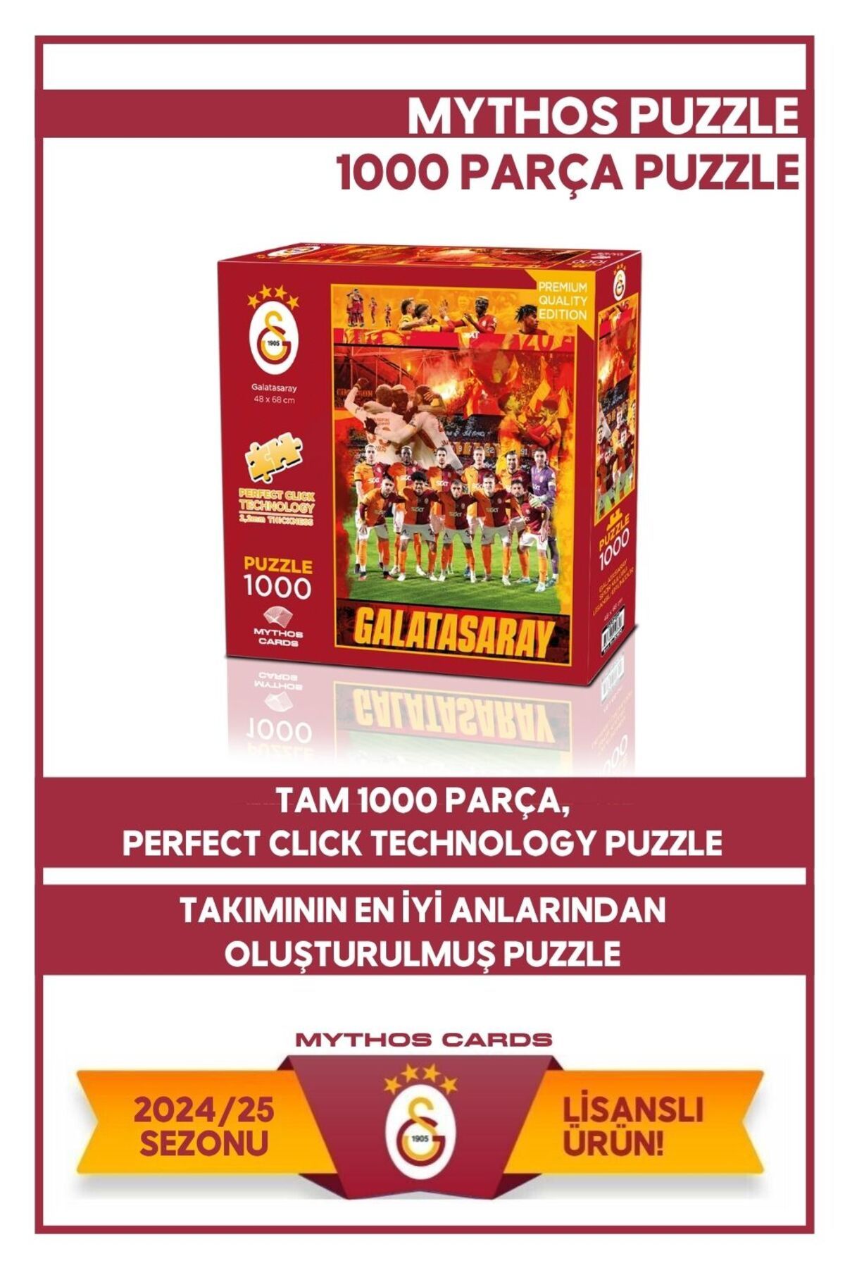 Galatasaray TAKIM 1000 PARÇA PUZZLE