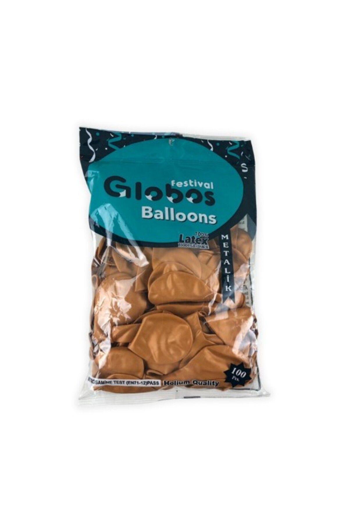 GLB METALİK BALON 12 INÇ (30 CM ÇAP) 100'LÜ PAKET