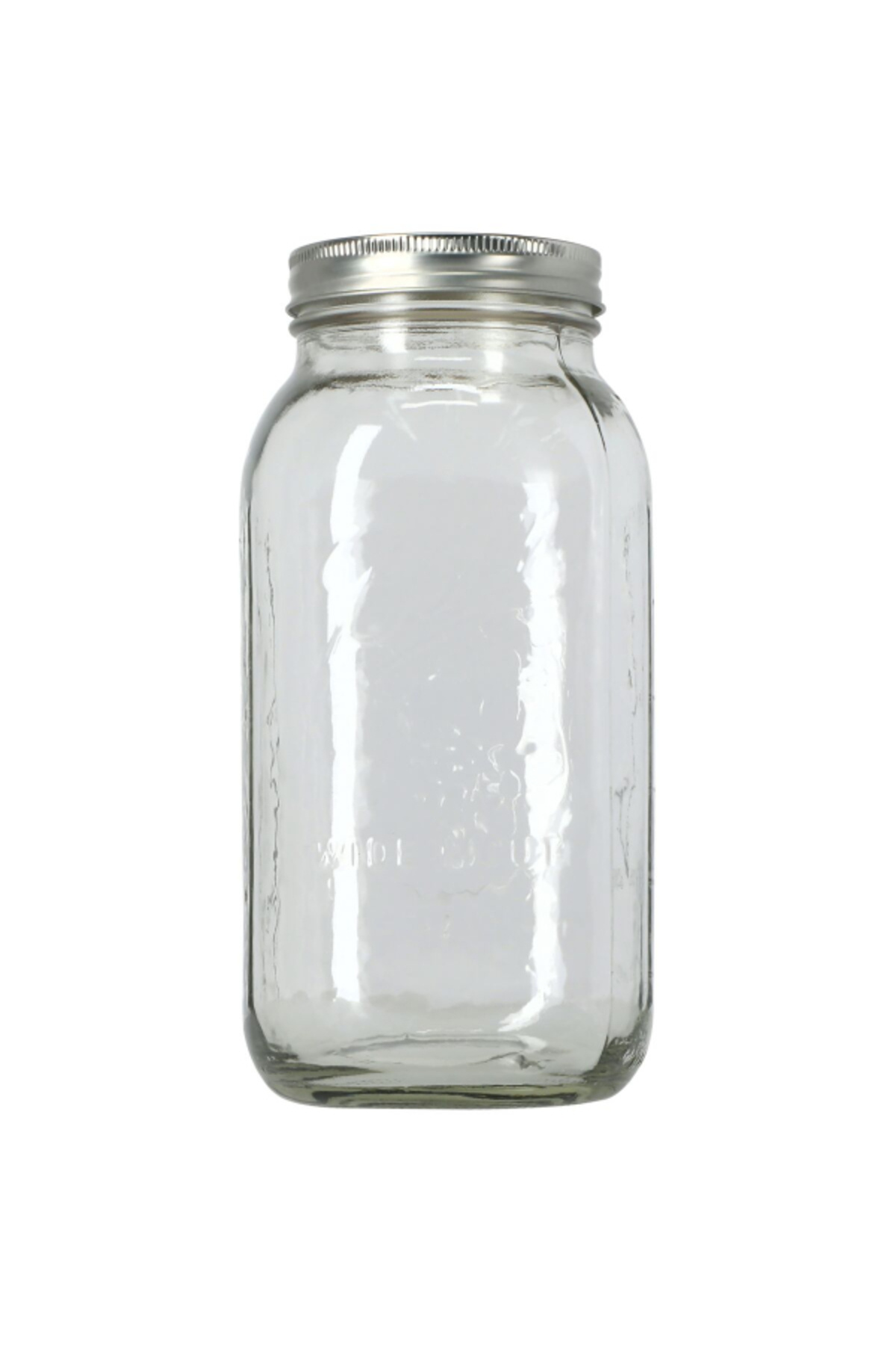 Ball-6-Piece BPA-Free Glass Mason Jar with Airtight Lid 1.89 Liter 1