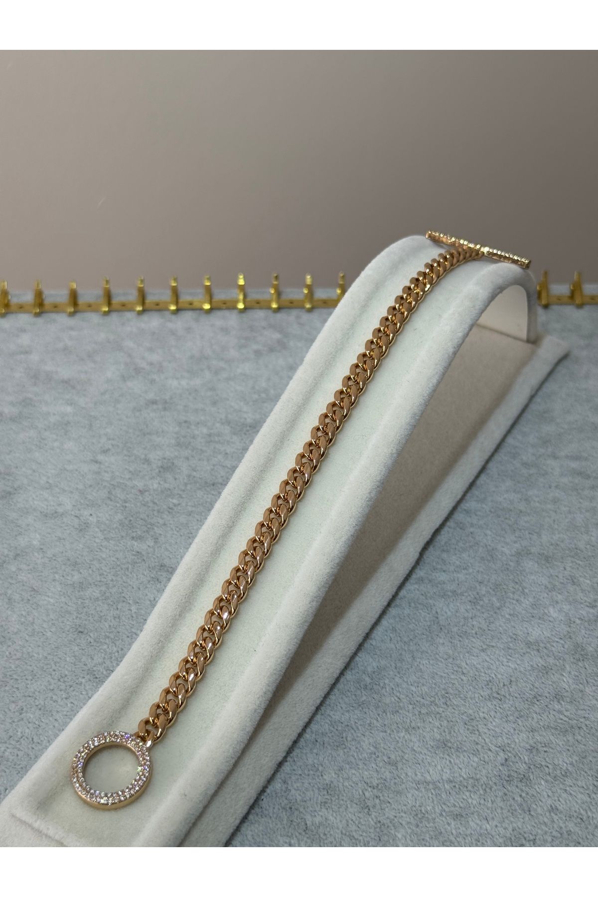 XUPING JEWELRY 316L zirkon taşlı halka çelik bileklik paslanmaz kararmaz