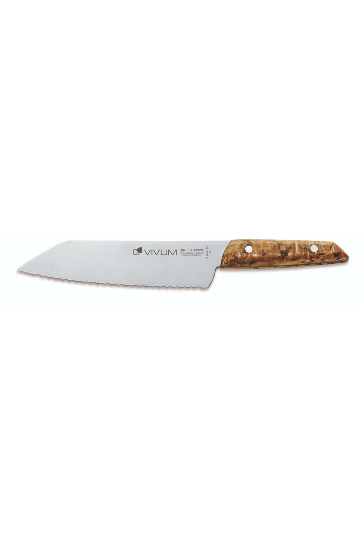 f.dick VIVUM Çok Amaçlı Tırtıklı Şef Bıçağı 18 cm