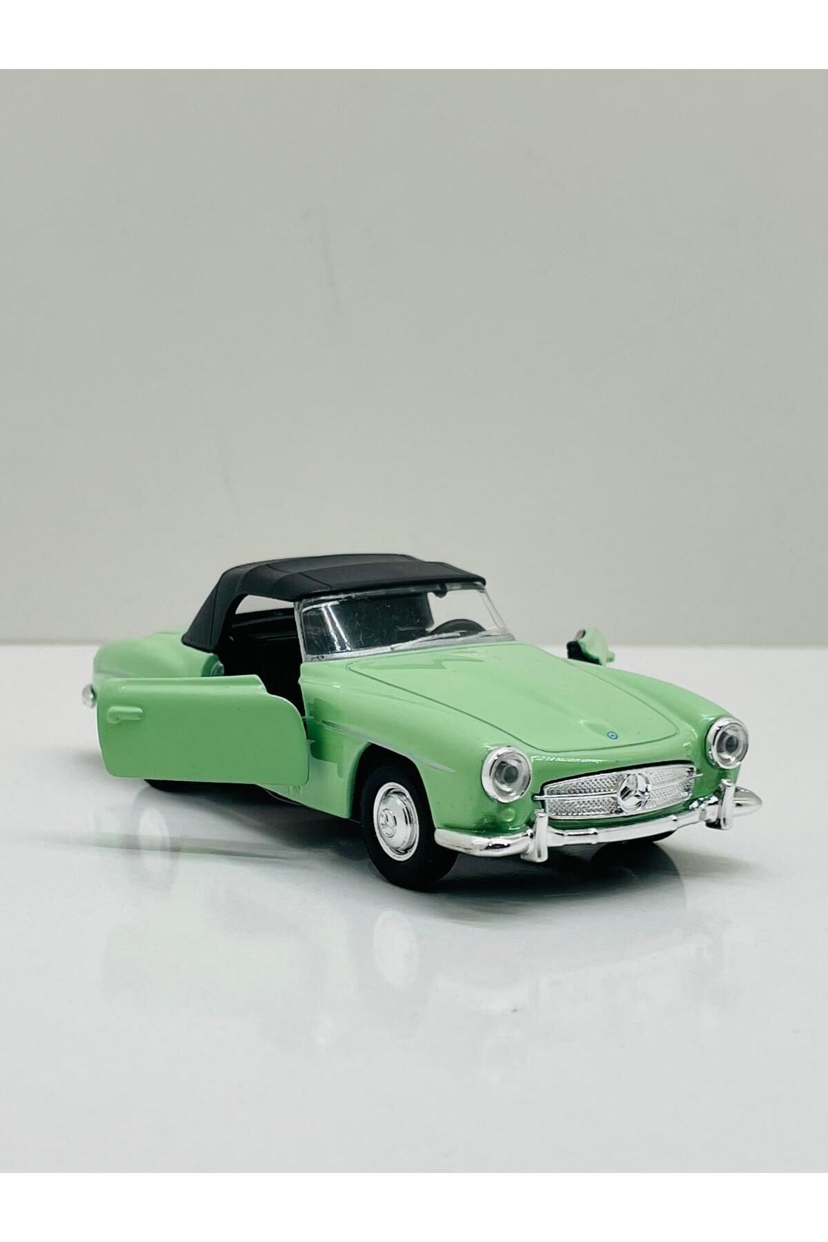 SCOWETTO Mercedes 190 Sl 1955 Model 1/36 Çek Bırak Metal Araba