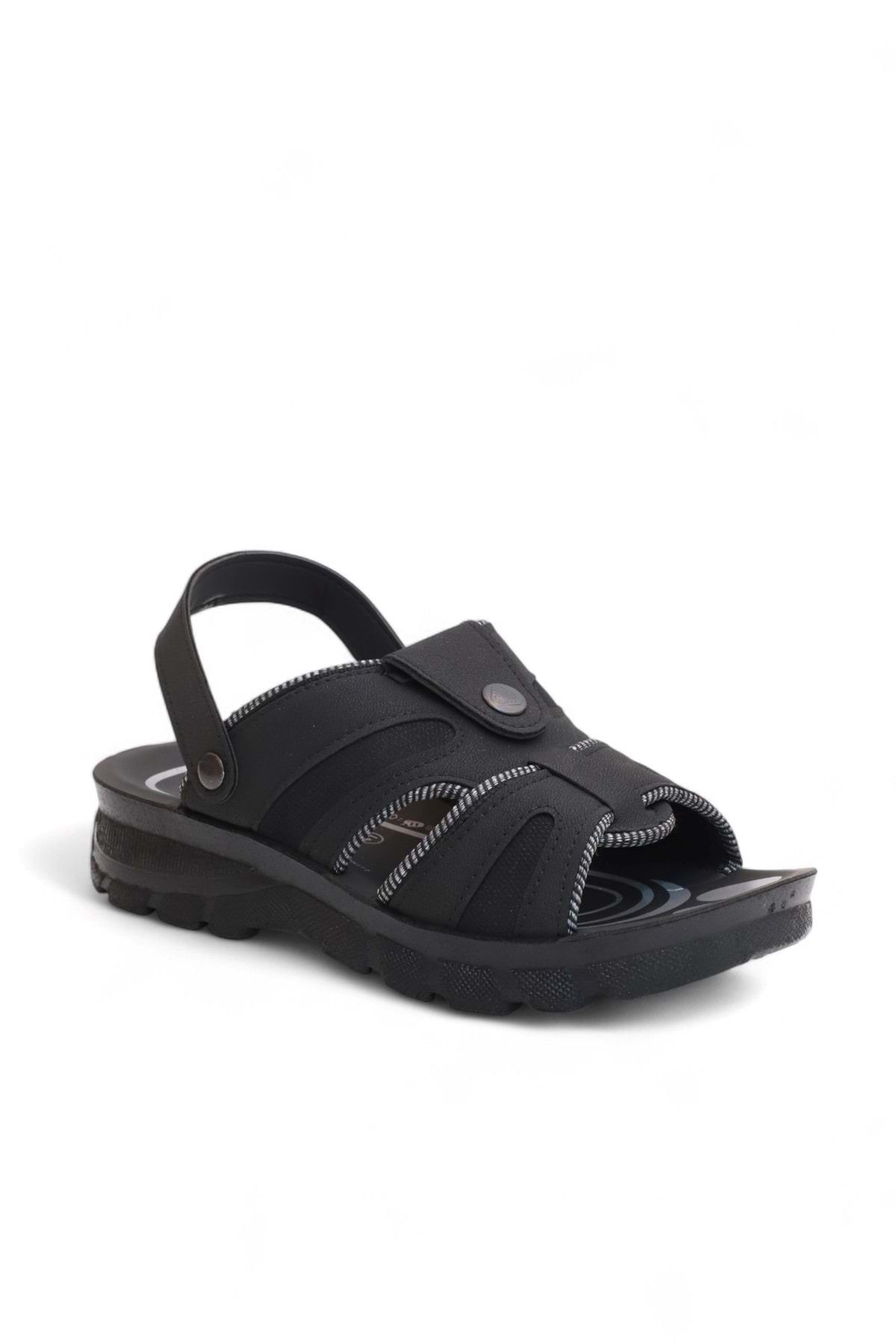 GEZER-2171-Maxi Soft Mesh Men's Slippers Compatible for Daily, Umrah and Hajj 3