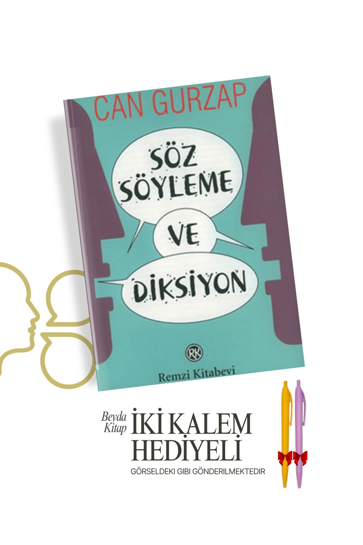 İletişim Yayınları Söz Söyleme ve Diksiyon - Can Gürzap - İki Kalem Hediyeli - DKSYN28