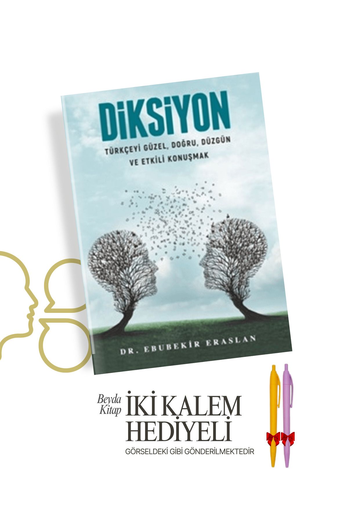 İletişim Yayınları Diksiyon - Ebubekir Eraslan - İki Kalem Hediyeli - DKSYN28
