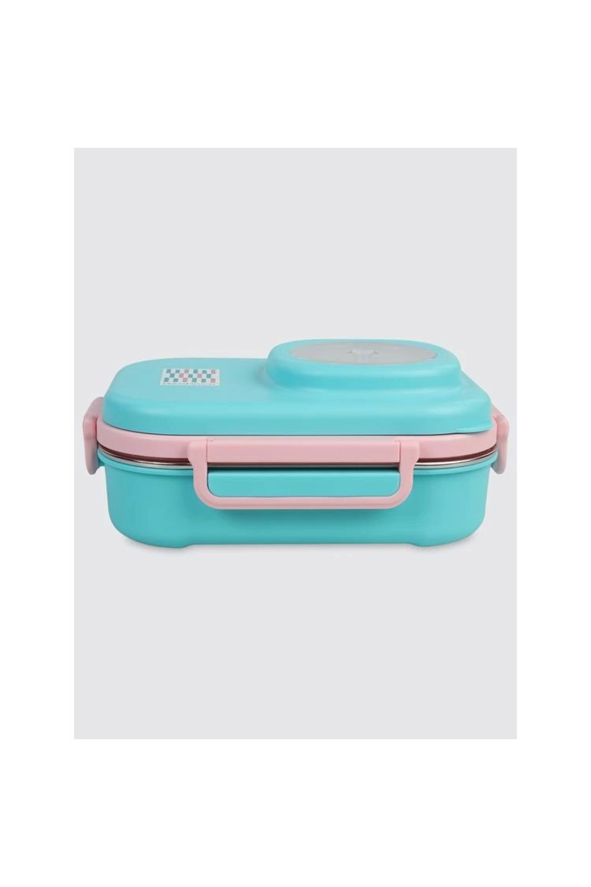 Uzspace Vgn-8021-8038 Paslanmaz Çelik Yemek Kabı - Lunch Box 600 ml Cyan Green