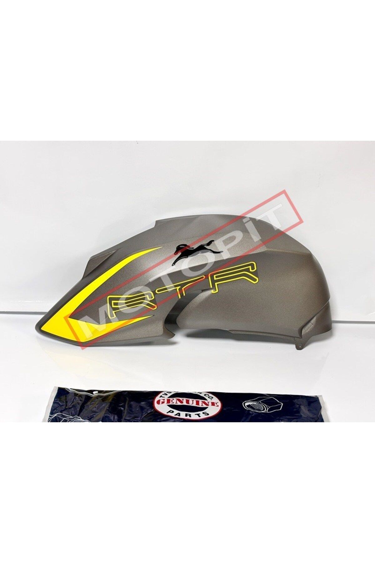 TVS Apache Rtr 200 Benzin Deposu Sol Grenaj Gri